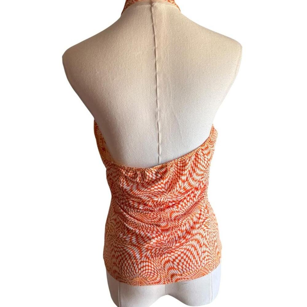 Primadonna orange and white halter - Picture 2 of 3